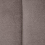 Home Pandora Small Double End Lift Ottoman Bed - Taupe | Organized Sleeping Area