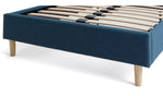 Habitat Olivia Single Bed Frame - Blue | Sturdy Kids Bed with Mattress Nursery
