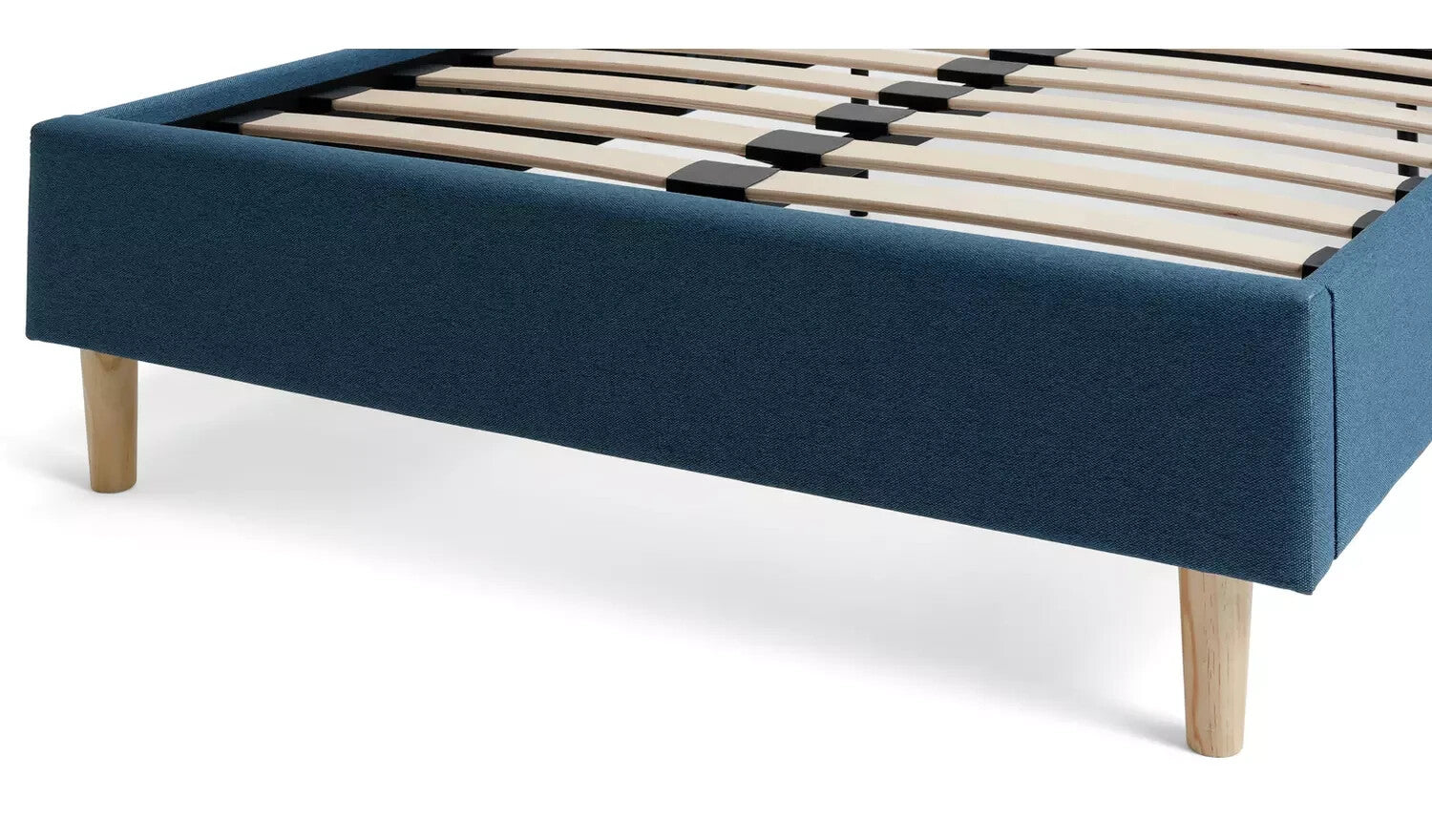 Habitat Olivia Single Bed Frame - Blue | Sturdy Kids Bed with Mattress Nursery