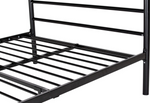 Home Avalon Small Double Metal Bed Frame Black | Sturdy Modern Bedroom Furniture