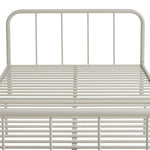 Home Kids Charlie Small Double Metal Bed Frame - White