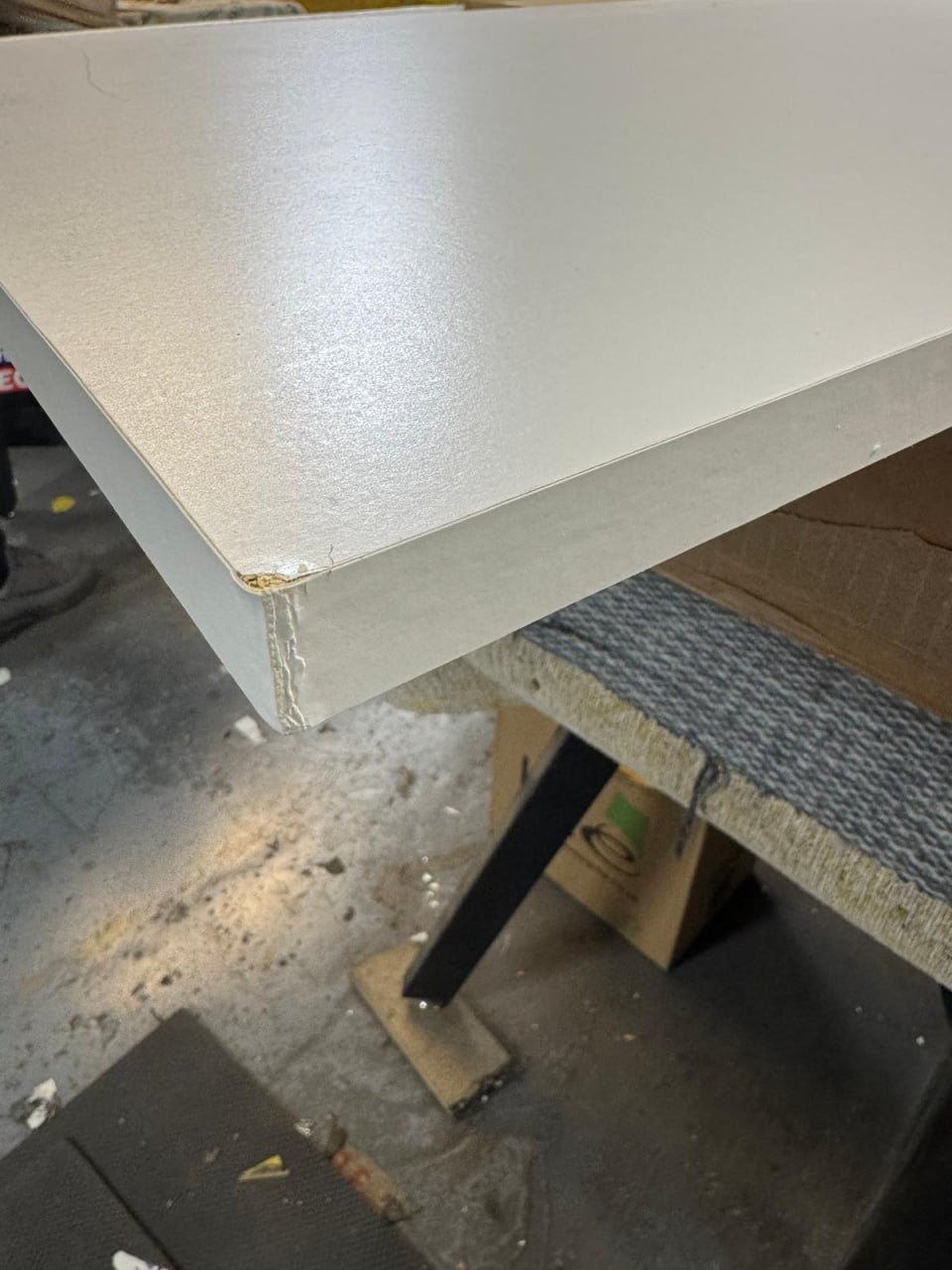 Home Brisbane 4 Drawer Chest White (B Grade 1029.)