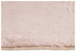 Cosy Soft Blush Short Pile Rug - 230x160cm