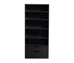 Habitat Compton 2 Drawer Bookcase - Black