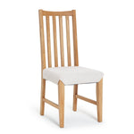 Rosmond Pair of 2 Oak Dining Chairs | dining room chairs