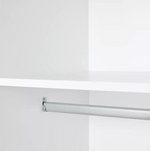 Hallingford 4 Door 3 Drawer Wardrobe- White Gloss (B GRADE)