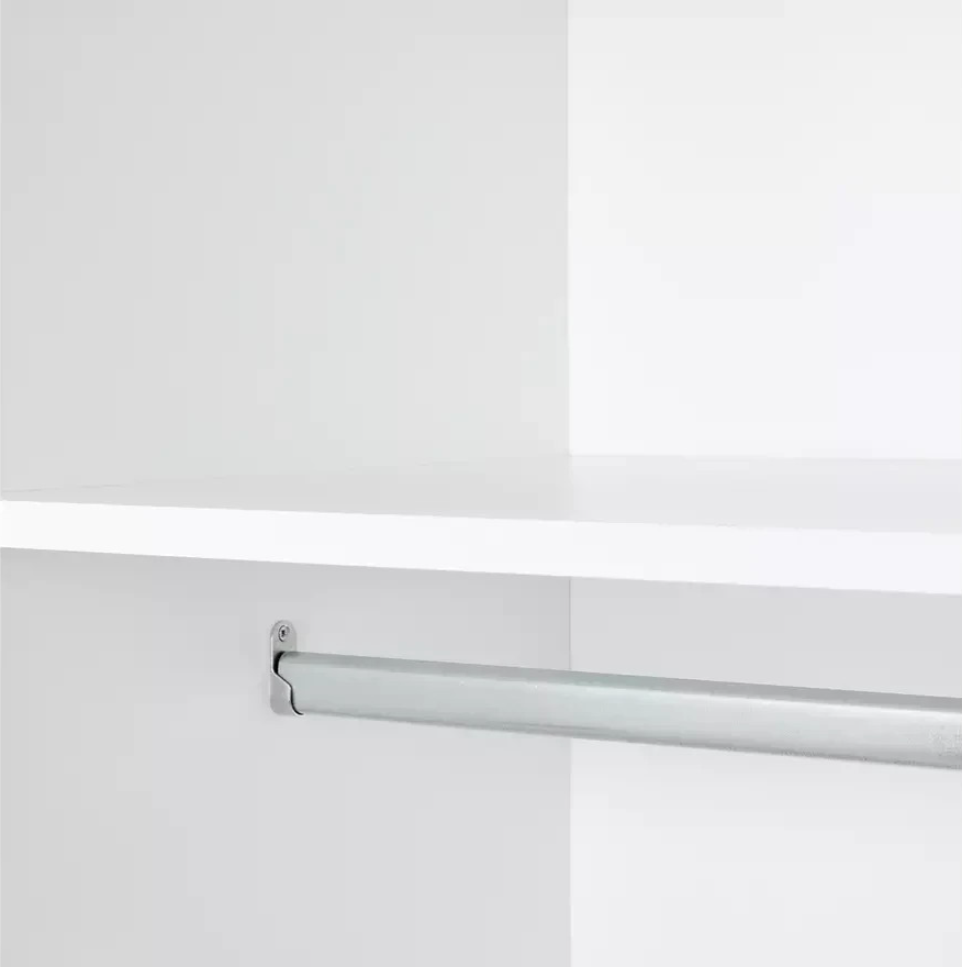 Hallingford 4 Door 3 Drawer Wardrobe- White Gloss (B GRADE)