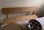 Nel Wood Oak Dining Bench Natural | Wooden Kitchen Dining Seating Furniture