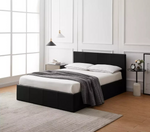 Home Lavendon Double End Open Ottoman Bedframe - Black ( B Grade )