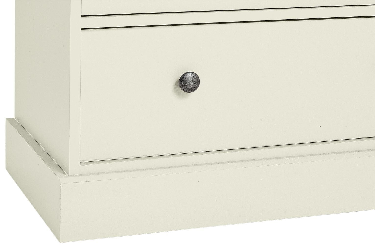 Kensington 5 Drawer Chest - Oak & Ivory