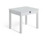 Mia Kids Table & 2 Chairs - White