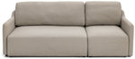 Stanley Fabric 3 Seater Sofa Bed - Natural | Sofa Bed's Smart Design