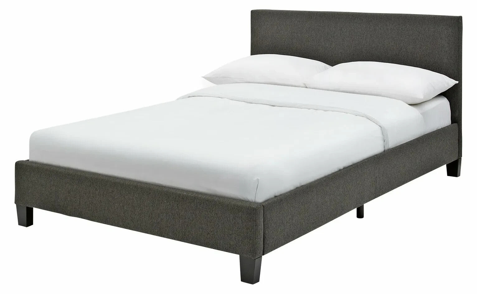 Caterina Small Double Bed Frame - Charcoal