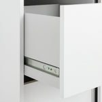 Home Malibu 1 Door Sliding Wardrobe - White ( B Grade )