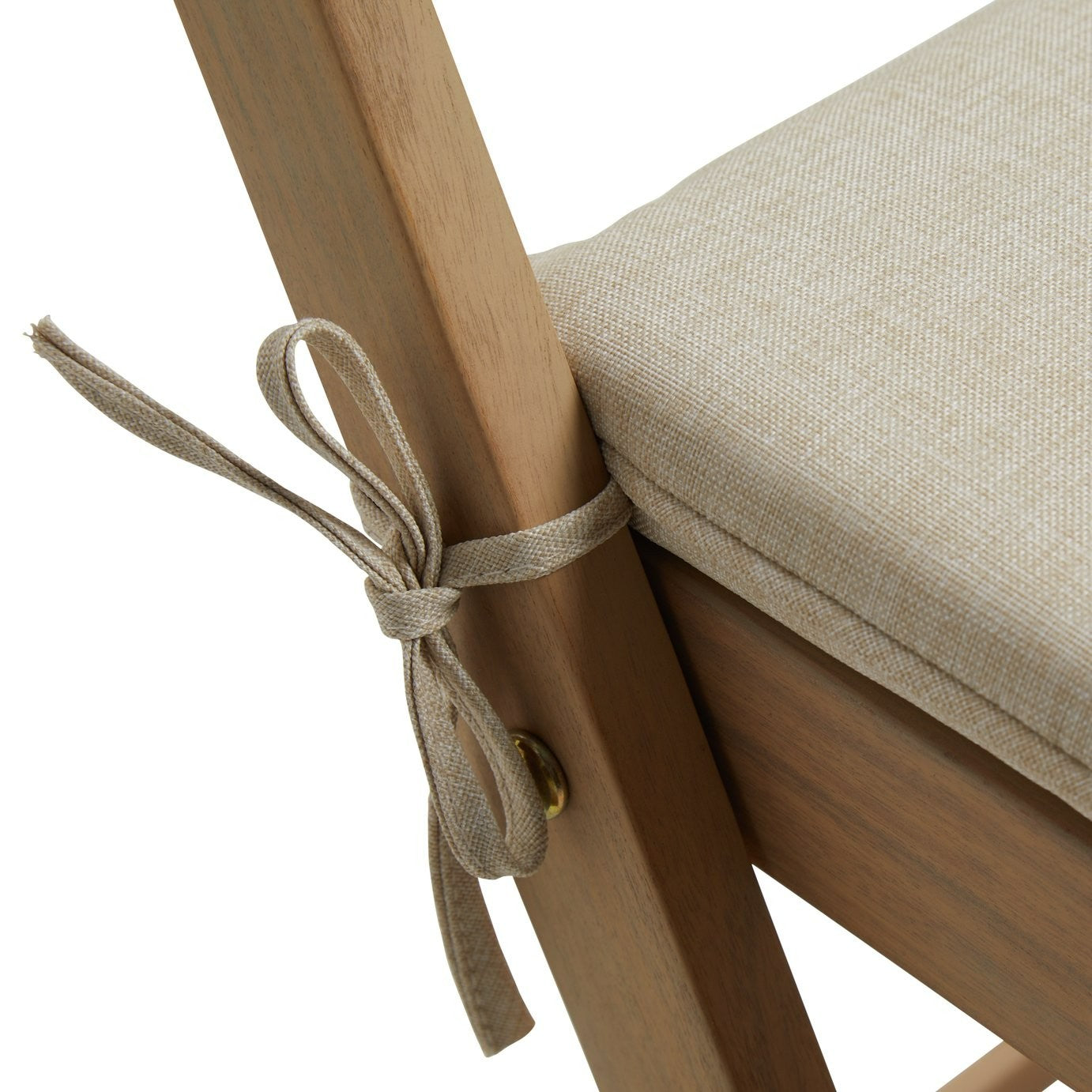 Evissa 2 Seater Folding Wooden Garden Bistro Set | small garden furniture