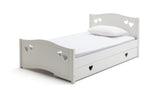 Mia Single Bed With Drawer White | Space Saving Sleep Solution