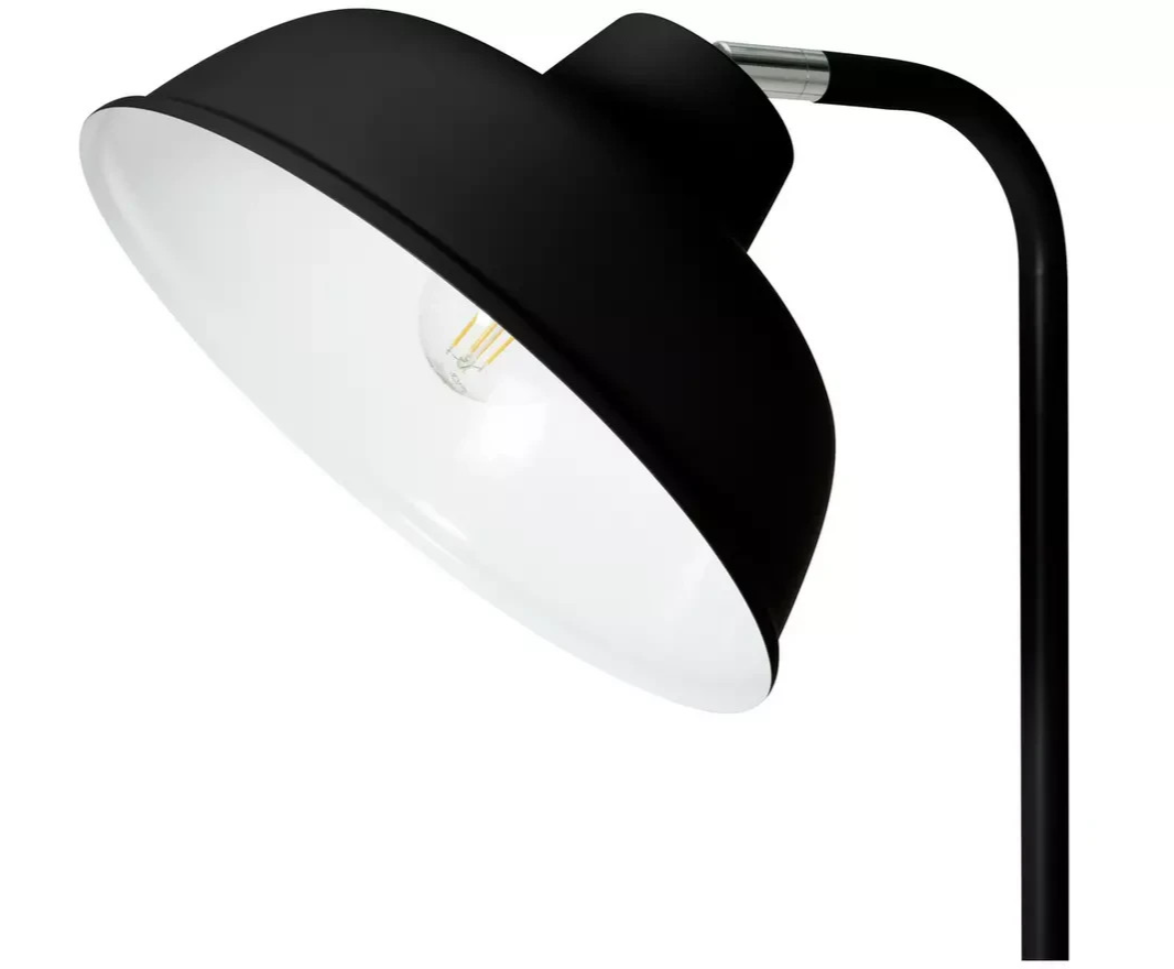 Home Benson Adjustable Floor Lamp Black | Modern Standing Floor Light Home Light