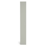 Malibu Narrow Wood Effect Bookcase - Grey