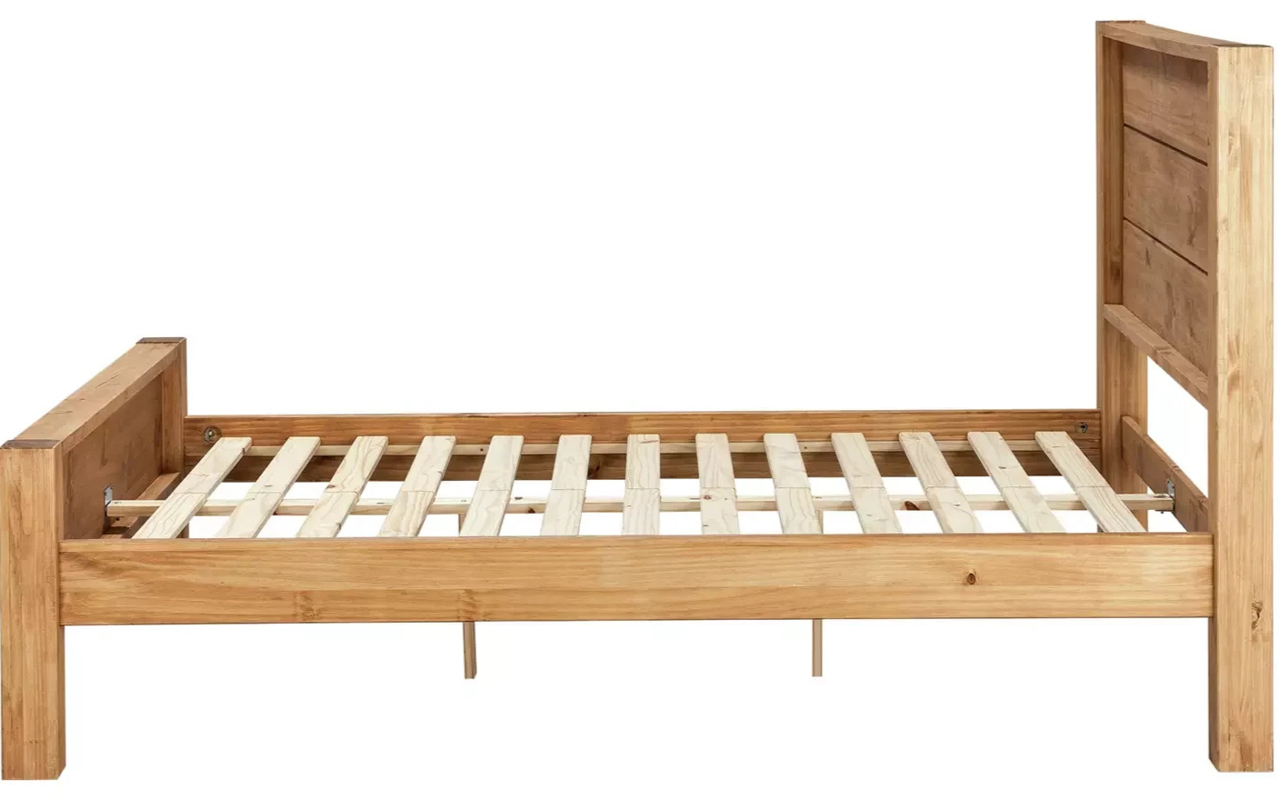 Fairfield Kingsize Wooden Bed Frame - Pine (B Grade)