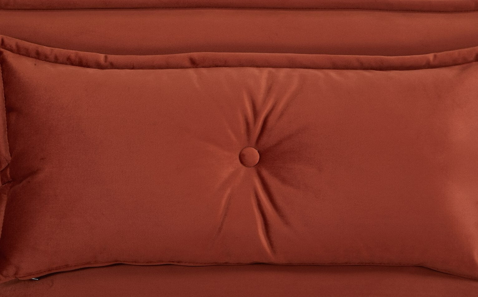 Lottie Fabric Chair Bed - Rust