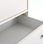 Home Kensington 5 Drawer Chest Ivory | Bedroom Storage Furniture Unit