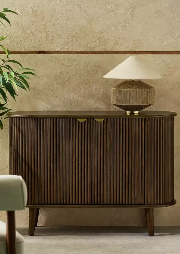 Kendi 2 Door Sideboard - Walnut | Rich Living Storage