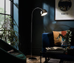 Curva Floor Lamp - Chrome