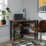 Habitat Nomad Corner Office Desk - Oak ( B Grade 45200 )
