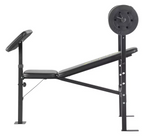 Opti Bench with 30kg Weights | Home Gym Fitness Equipment for Strength Training