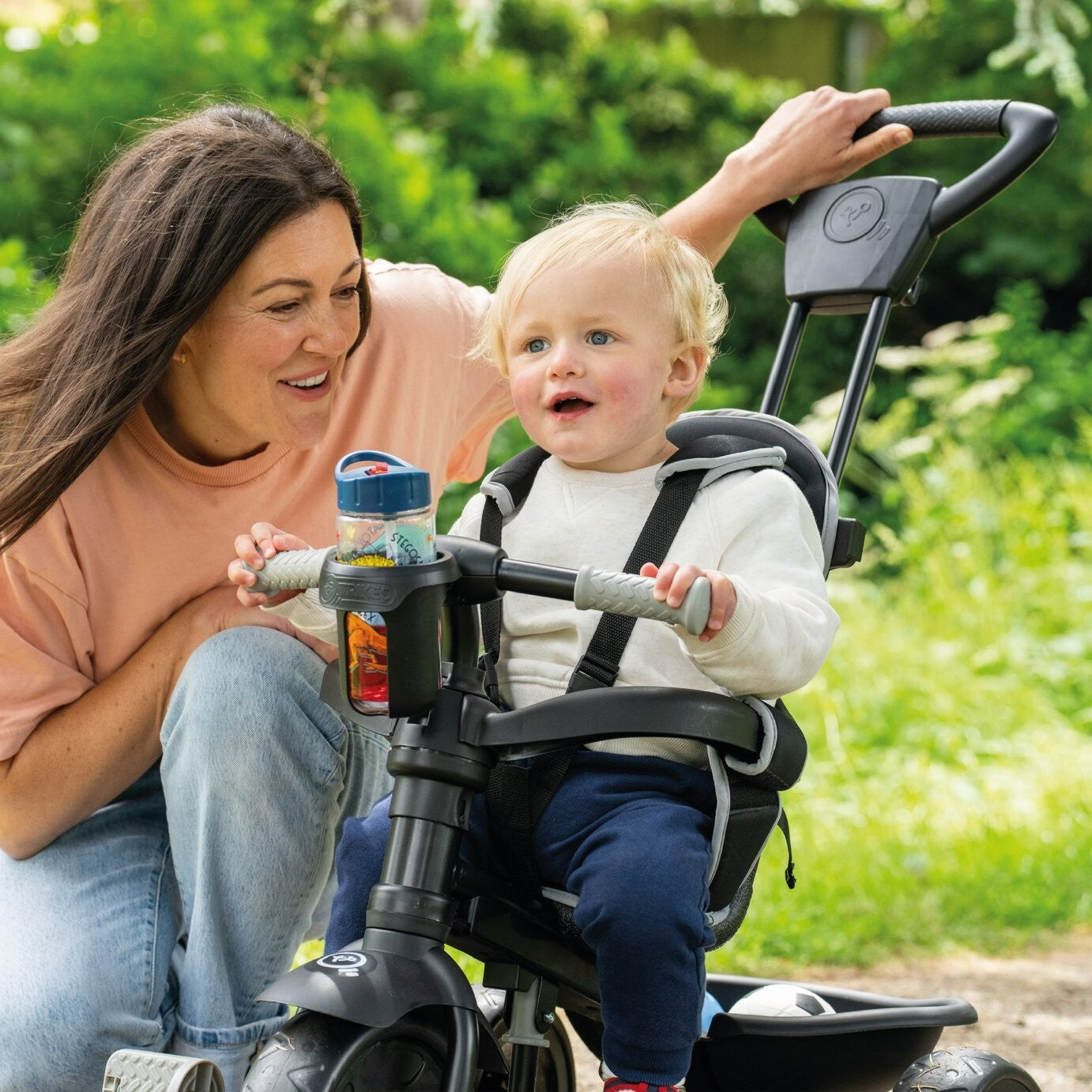 TP Toys 4 in 1 Trike - Grey Storm