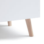 Habitat Skandi 2 Door 3 Drawer Sideboard - White Two Tone