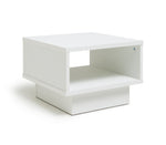 Cubes End Table - White