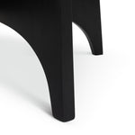 Habitat Mid Century Round Coffee Table - Black ( B Grade 26391 )
