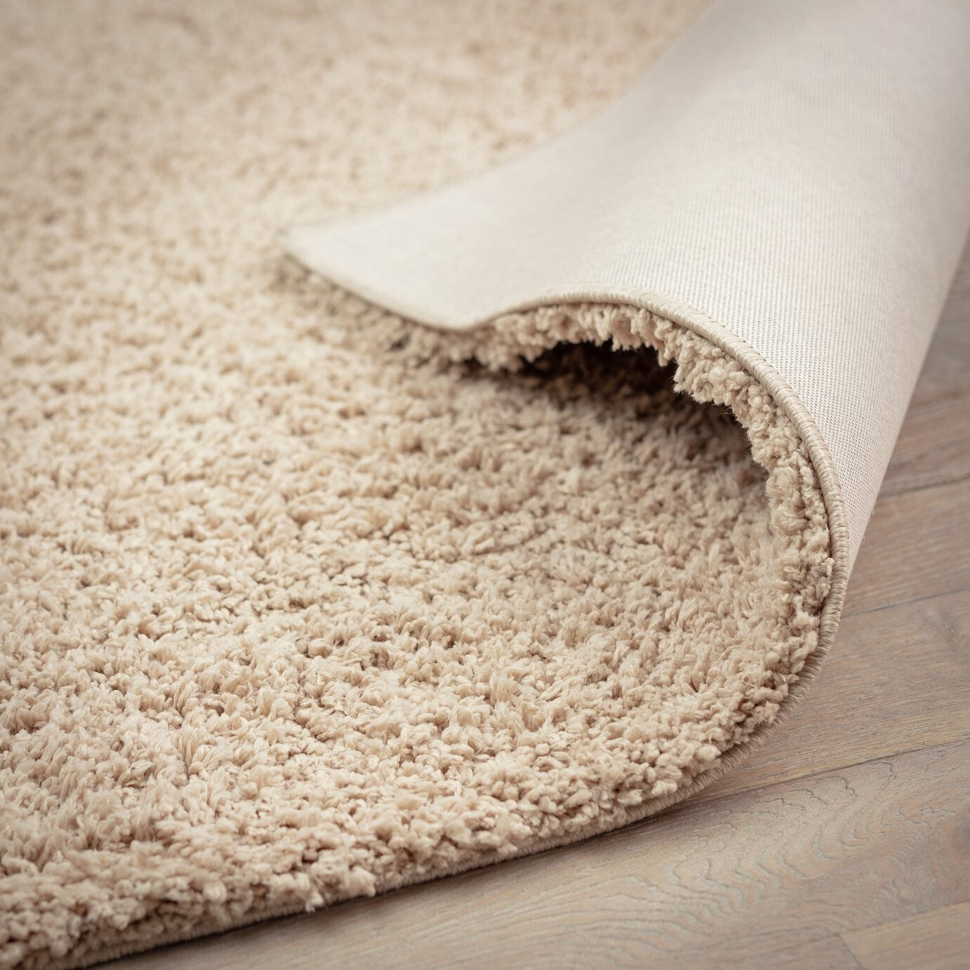 Habitat Cosy Recycled Shaggy Rug - 200x290cm - Natural ( B Grade 29874 )