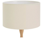 Bobbin Ash Wood Stick Floor Lamp - Natural