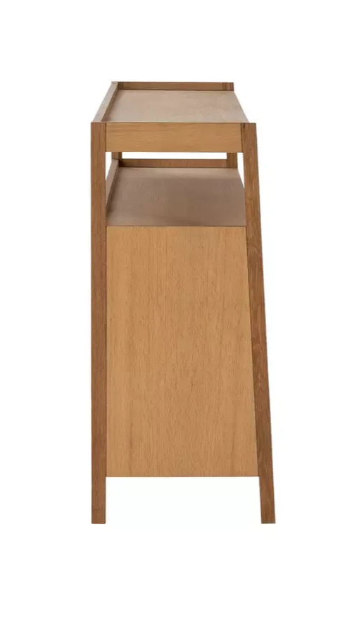 Marston 2 Door 2 Drawer Sideboard Natural | Wooden Storage Cabinet Furniture