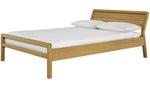 Radius Kingsize Wooden Bed Frame - Oak ( B Grade )
