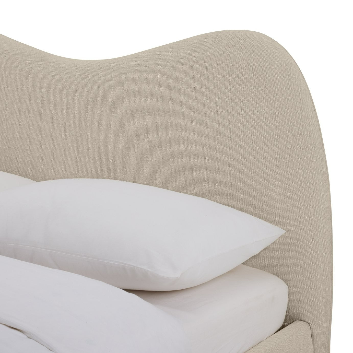 Orton Small Double End Lift Ottoman Bed - Beige | Practical Lift Access