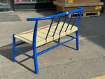 Habitat 60 Scottie Oak Bench - Blue ( S )