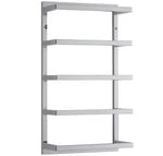 Lloyd Pascal 5 Tier Wall Mounted Towel Rack - Chrome