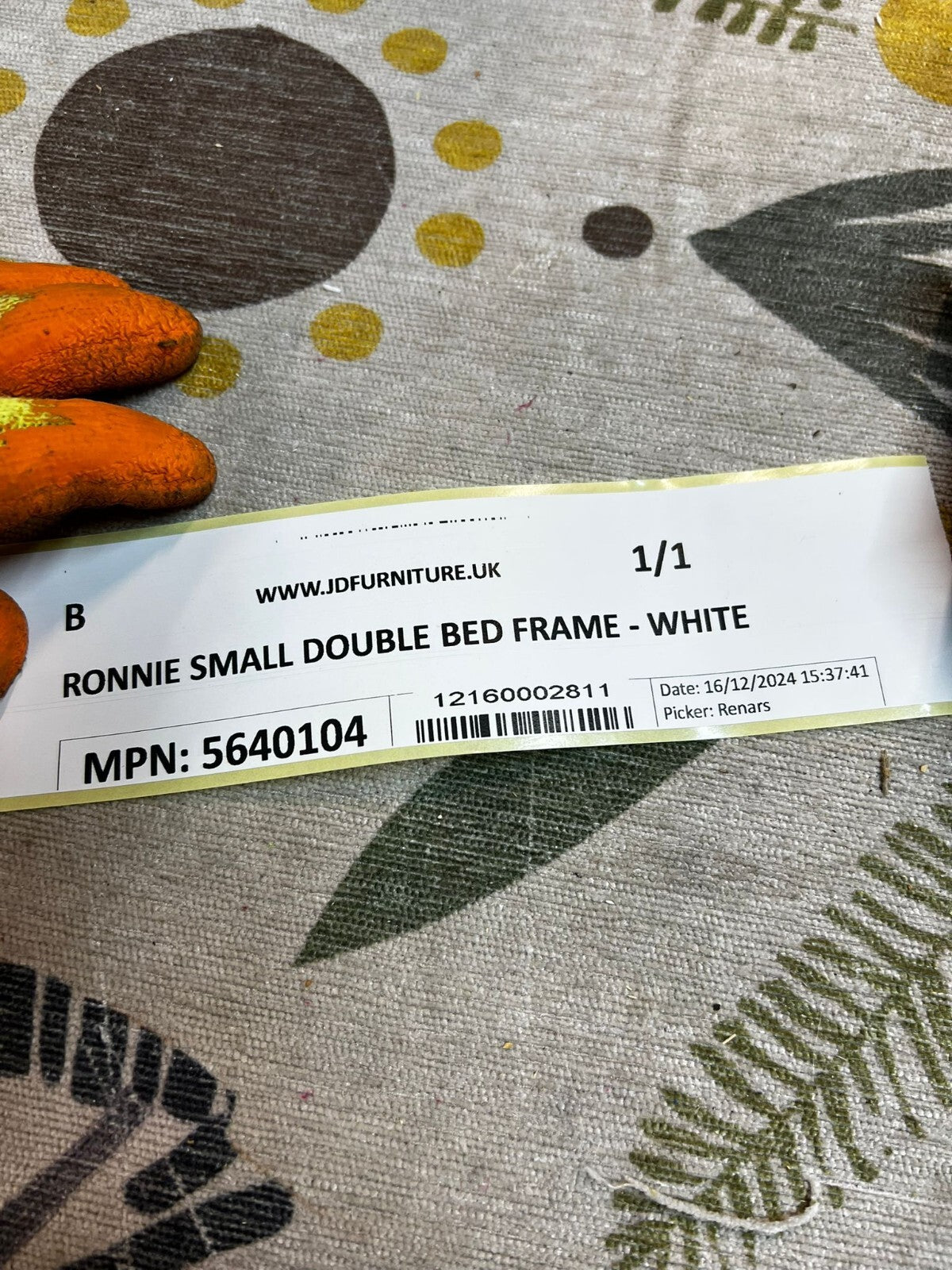 Habitat Ronnie Small Double Bed Frame - White ( B Grade 37189 )