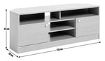 Home Corners 2 Door TV Unit - Black ( B Grade )