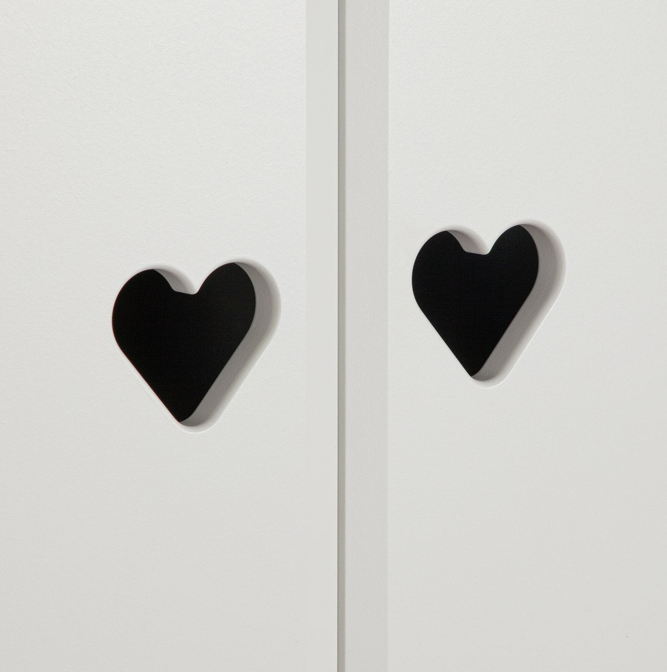 Mia 2 Door Wardrobe - White | Charming Clothing Organization