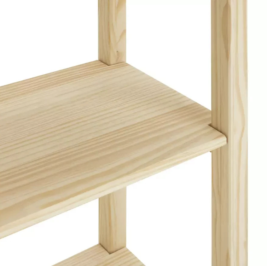 Karee 3 Shelf Shelving Unit Pine | Freestanding Storage Shelving Furniture