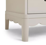 Serena 3 Drawer Chest of Drawers Ivory | Children's Bedroom Storage Furniture