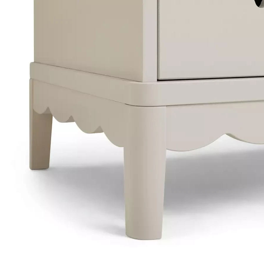 Serena 3 Drawer Chest of Drawers Ivory | Children's Bedroom Storage Furniture