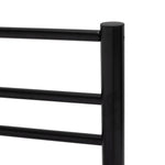 Home Atlas Single Metal Bed Frame - Black | Modern Strong Bedroom Furniture Bed