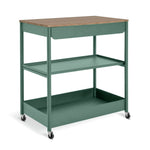Kaylo Metal Kitchen Trolley - Blue | Utility cart for kitchen