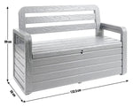 Toomax Forever Spring 2 Seater Plastic Garden Bench | Garden furniture bench