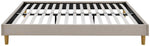 Home Arthur Platform Double Bed Frame - Natural
